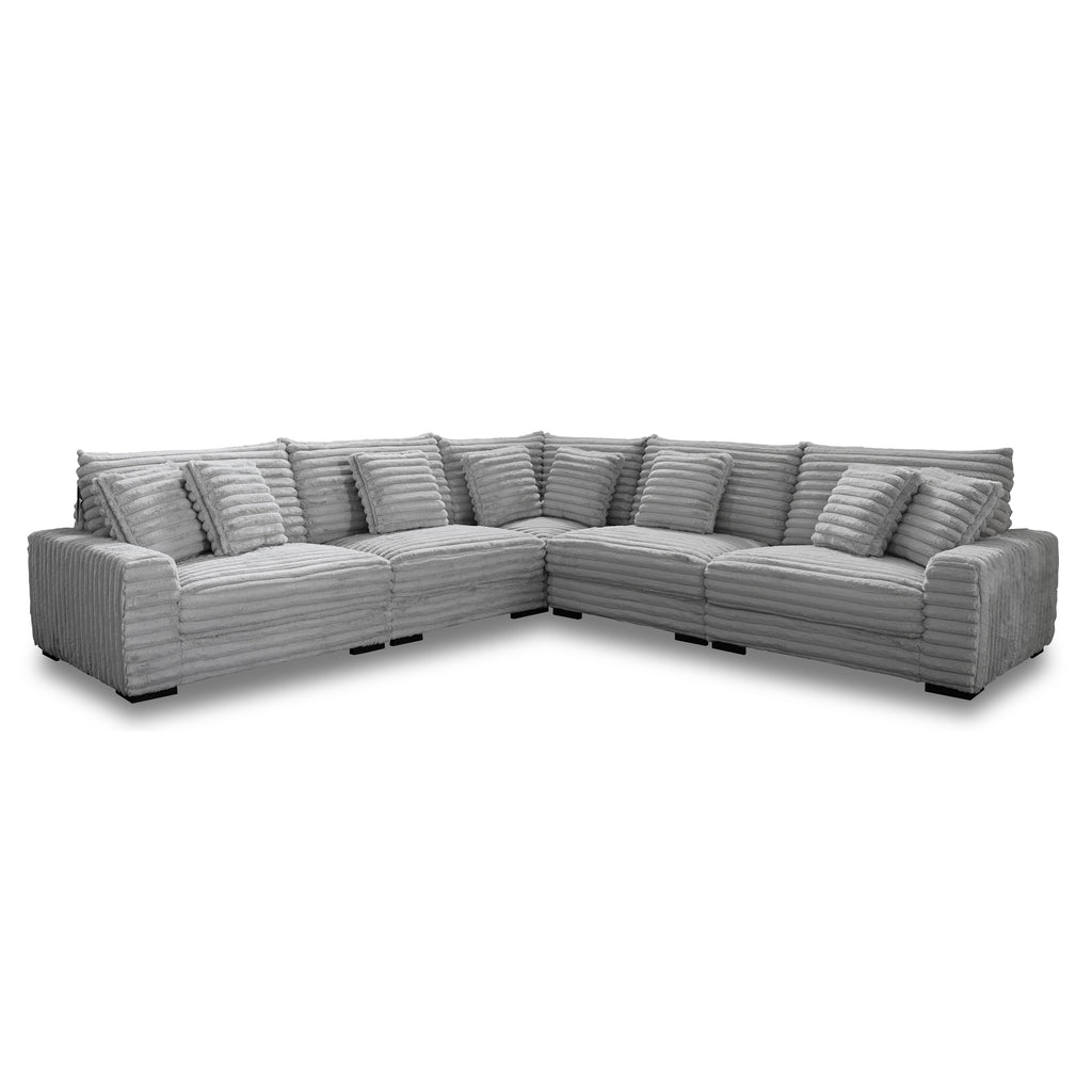 Embrace 5-Piece Sectional – White