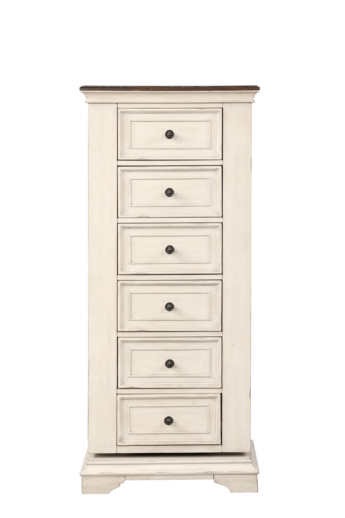 ANASTASIA LINGERIE SWIVEL CHEST WITH MIRROR – ANTIQUE WHITE