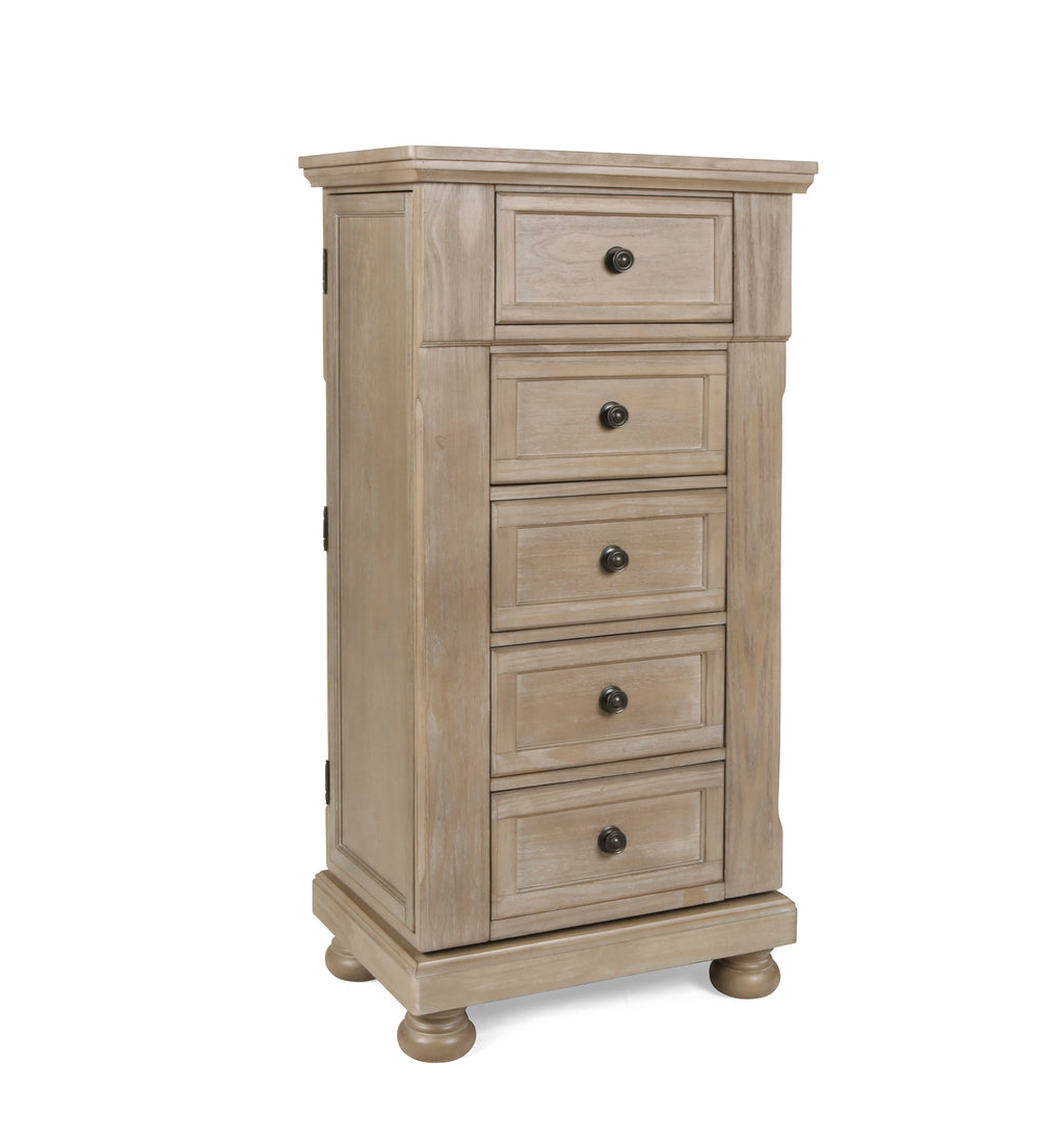 ALLEGRA SWIVEL CHEST – PEWTER