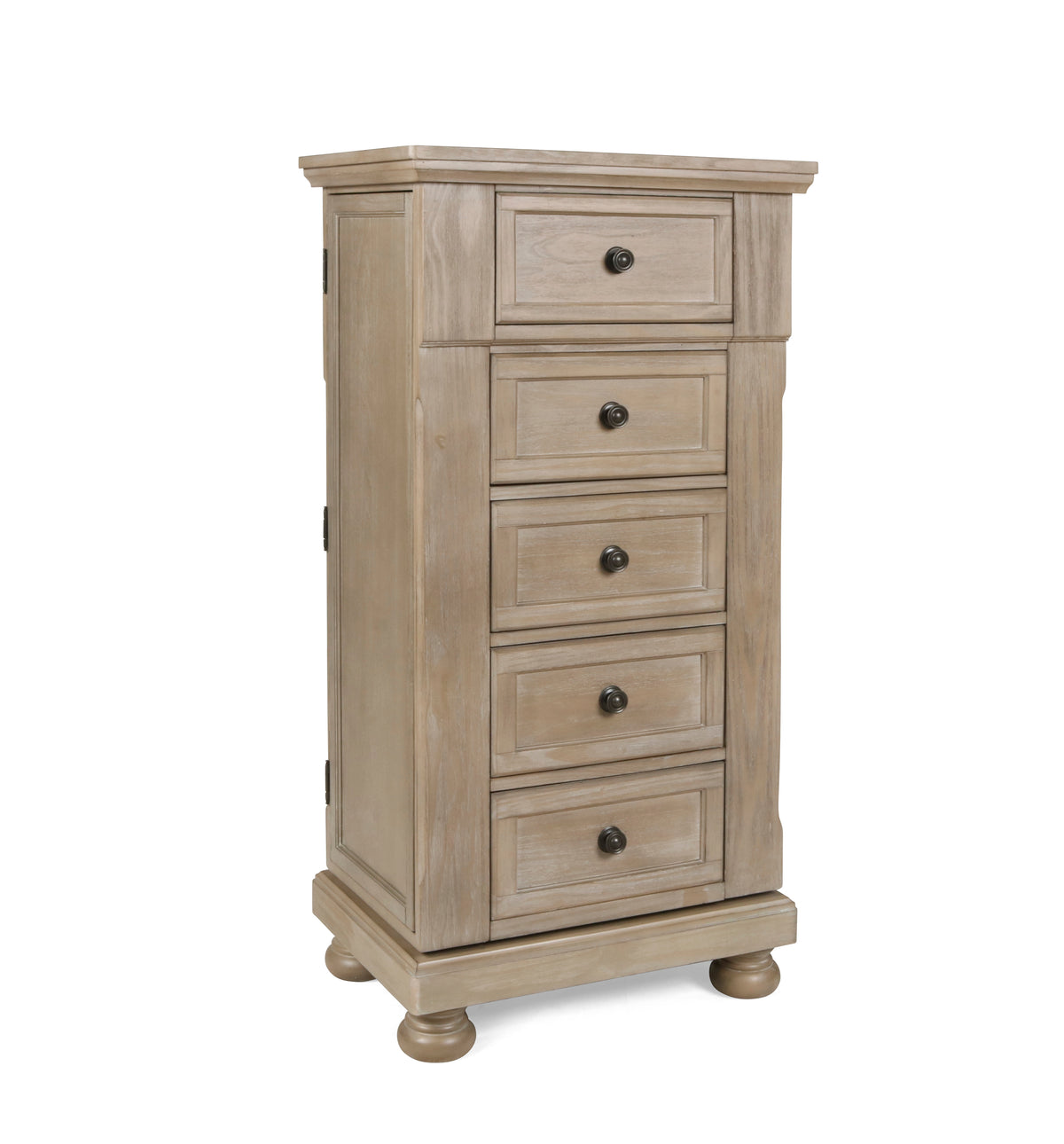 ALLEGRA SWIVEL CHEST – PEWTER
