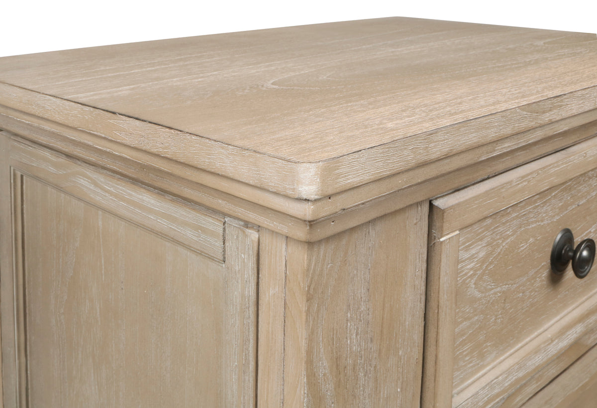 ALLEGRA SWIVEL CHEST – PEWTER