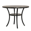Crispin 48" Round Counter Table – Gray