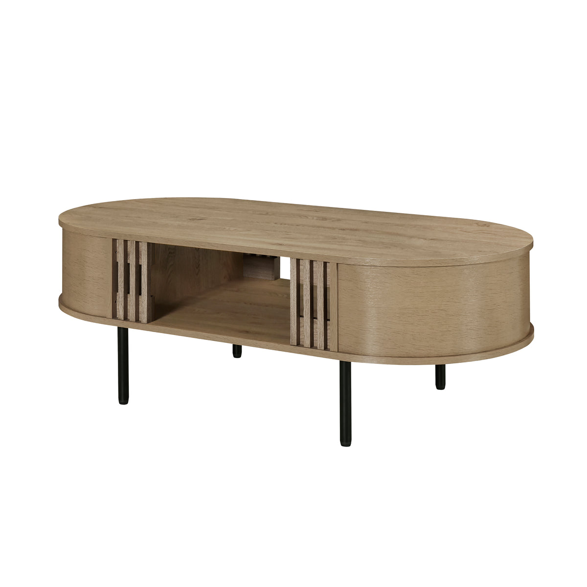 Brax Oval Cocktail Table – Natural