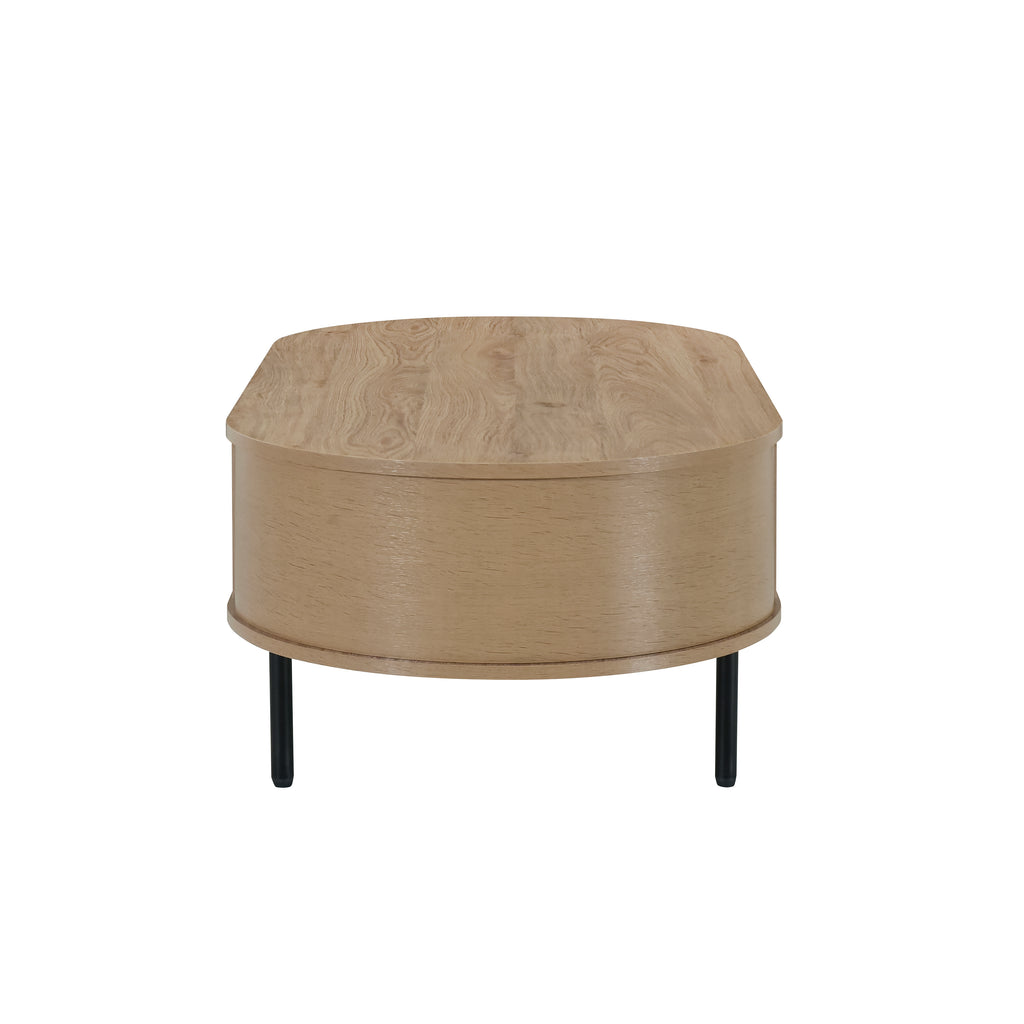 Brax Oval Cocktail Table – Natural