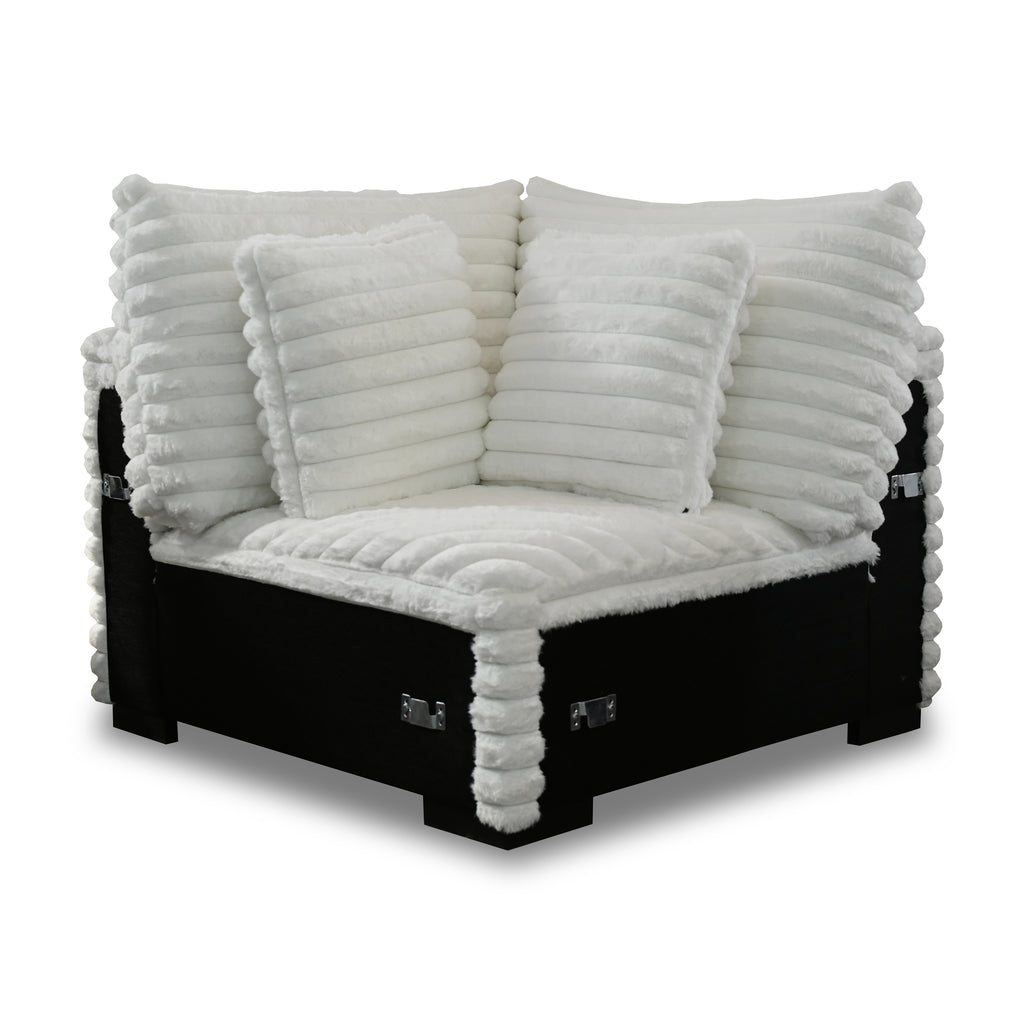 Embrace 5-Piece Sectional – White